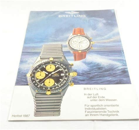 vintage breitling catalogue|pre owned breitling watches.